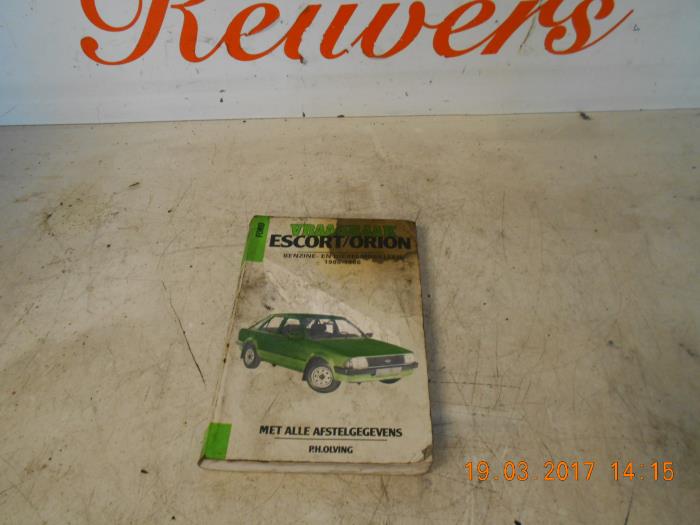 Gebruikte Diversen Ford Escort 3 (GAA) 1.1 L,GL Prijs € 20,00 Margeregeling aangeboden door Autorecycling Reuvers B.V.