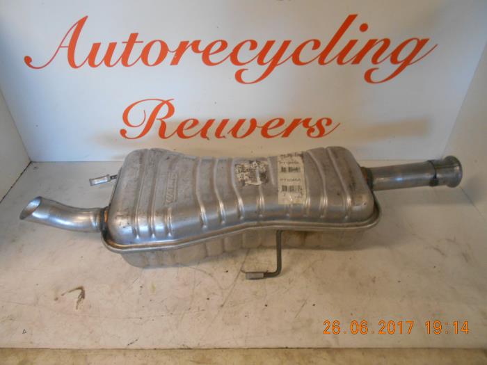 Gebruikte Uitlaat Einddemper Peugeot 306 (7A/C/S) 2.0 16V Prijs € 50,00 Margeregeling aangeboden door Autorecycling Reuvers B.V.