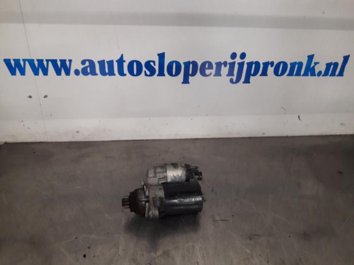 Gebruikte Startmotor Volkswagen Polo V (6R) 1.2 12V Prijs € 50,00 Margeregeling aangeboden door Autosloopbedrijf Jan Pronk B.V.