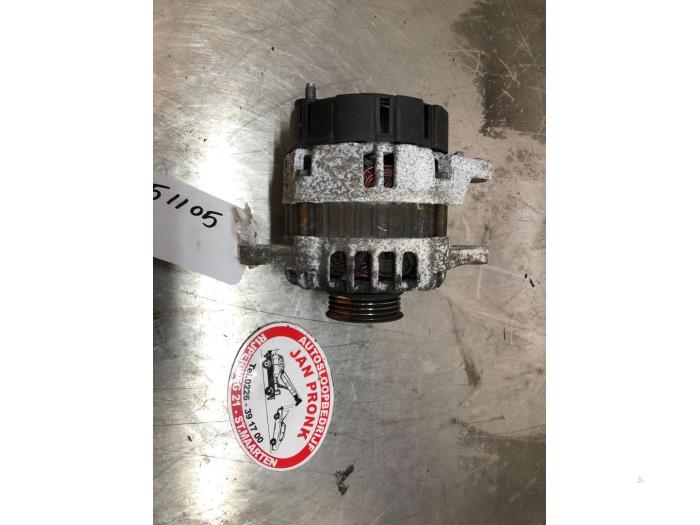 Gebruikte Alternator Kia Picanto (BA) 1.0 12V Prijs € 30,00 Margeregeling aangeboden door Autosloopbedrijf Jan Pronk B.V.