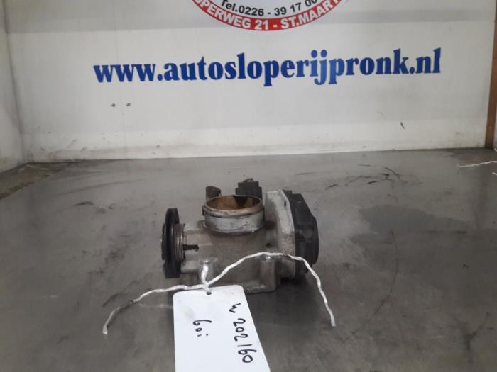 Gebruikte Gasklephuis Chevrolet Lacetti (KLAN) 1.4 16V Prijs € 50,00 Margeregeling aangeboden door Autosloopbedrijf Jan Pronk B.V.