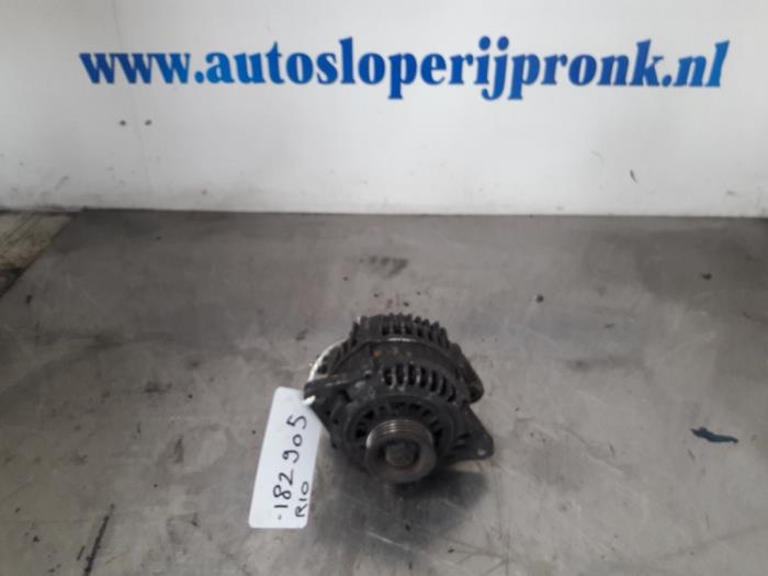 Gebruikte Alternator Kia Rio (DC22/24) 1.3 RS,LS Prijs € 40,00 Margeregeling aangeboden door Autosloopbedrijf Jan Pronk B.V.