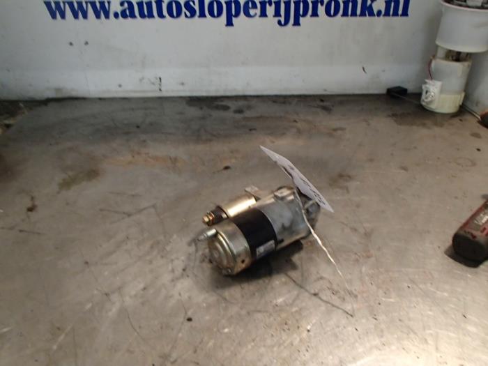 Gebruikte Startmotor Hyundai Santa Fe I 2.4 16V 4x4 Prijs € 35,00 Margeregeling aangeboden door Autosloopbedrijf Jan Pronk B.V.