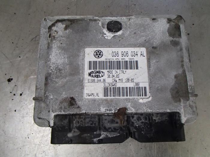 Gebruikte Computer Motormanagement Seat Ibiza III (6L1) 1.4 16V 100 Prijs € 100,00 Margeregeling aangeboden door Autosloopbedrijf Jan Pronk B.V.