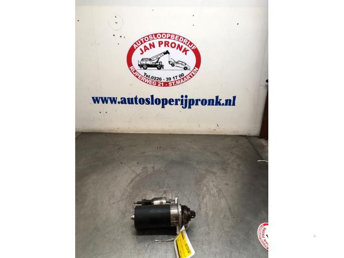 Gebruikte Startmotor Audi A2 (8Z0) 1.4 TDI Prijs € 40,00 Margeregeling aangeboden door Autosloopbedrijf Jan Pronk B.V.