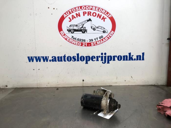 Gebruikte Startmotor Volkswagen Transporter/Caravelle T4 1.9 TD Caravelle Prijs € 75,00 Margeregeling aangeboden door Autosloopbedrijf Jan Pronk B.V.