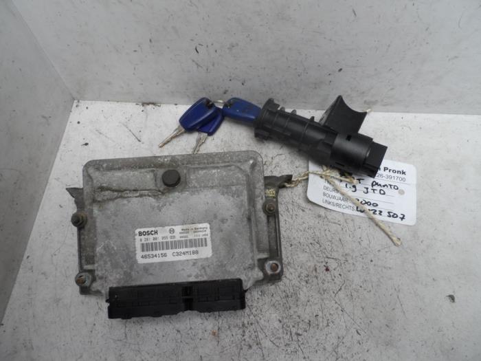 Gebruikte Computer Motormanagement Fiat Punto II (188) 1.9 JTD 80 ELX 3-Drs. Prijs € 100,00 Margeregeling aangeboden door Autosloopbedrijf Jan Pronk B.V.