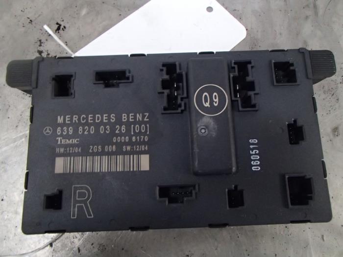 Gebruikte Module Bodycontrol Mercedes Vito (639.7) 2.2 111 CDI 16V Prijs € 75,00 Margeregeling aangeboden door Autosloopbedrijf Jan Pronk B.V.