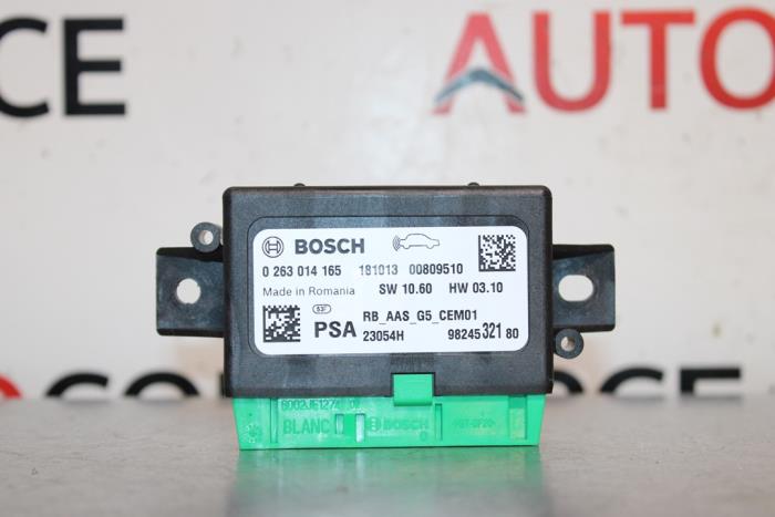 Gebruikte Module PDC Peugeot 208 I (CA/CC/CK/CL) 1.2 Vti 12V PureTech Prijs € 20,00 Margeregeling aangeboden door Autocommerce