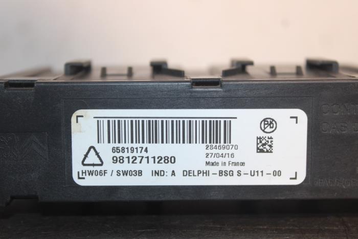 Computer Body Control van een Citroën C4 Picasso (3D/3E) 1.2 12V PureTech 130 2018