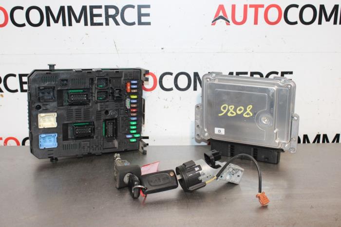 Computer Motormanagement Citroen Berlingo, 2008 / 2021 1.6 HDi 90, Bestel, Diesel, 1.560cc, 66kW (90pk), FWD, DV6DTED; 9HF; DV6DBM; 9HE, 2010-07 / 2017-12 (Gebruikt)