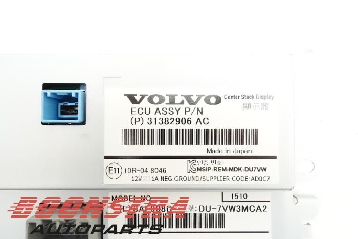 VOLVO V40 2 generation (2012-2020) Navigation System 31382906AC 20157201