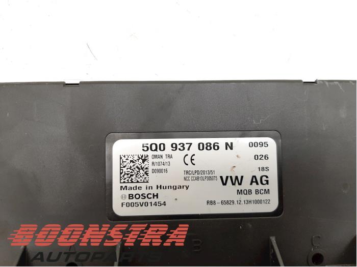SKODA Octavia 3 generation (2013-2020) Central locking control unit 5Q0937086N 22571758