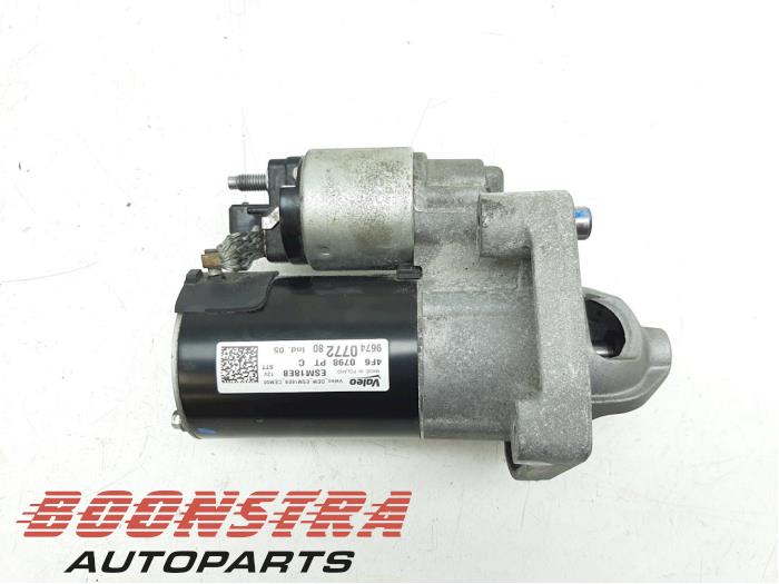 Gebruikte Startmotor Peugeot 2008 (CU) 1.2 12V e-THP PureTech 110 Prijs € 24,95 Margeregeling aangeboden door Boonstra Autoparts