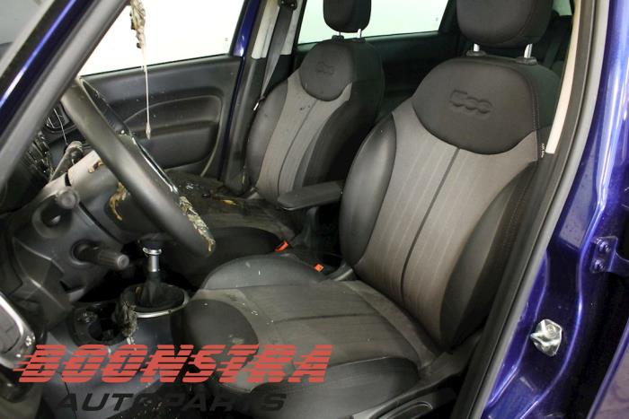 Stoel airbag (zitplaats) van een Fiat 500L (199) 0.9 TwinAir Turbo 105 2015