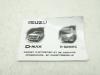 Isuzu D-Max (TFR/TFS) 2.5 D Twin Turbo 4x4 Instructie Boekje
