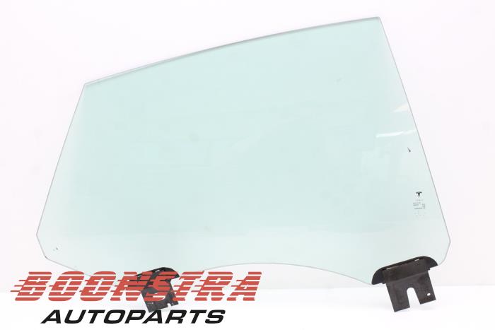 Tesla Model S Rear door window 4-door door, rear right