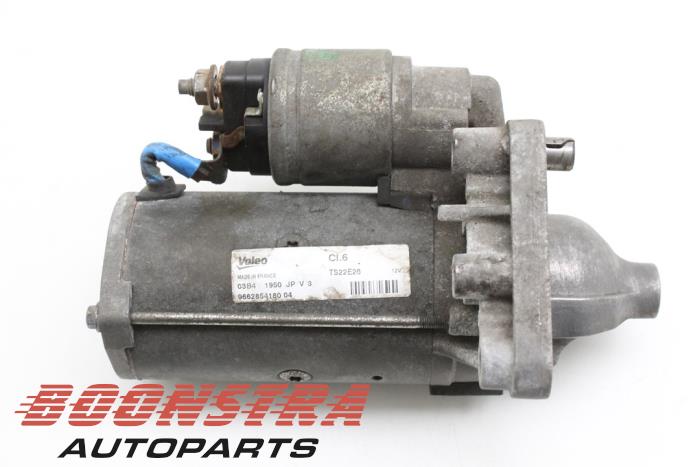 Gebruikte Startmotor Citroen Berlingo 1.6 Hdi 75 Prijs € 30,19 Inclusief btw aangeboden door Boonstra Autoparts