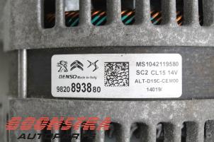 Dynamo van een Peugeot 208 I (CA/CC/CK/CL) 1.5 BlueHDi 100 2019
