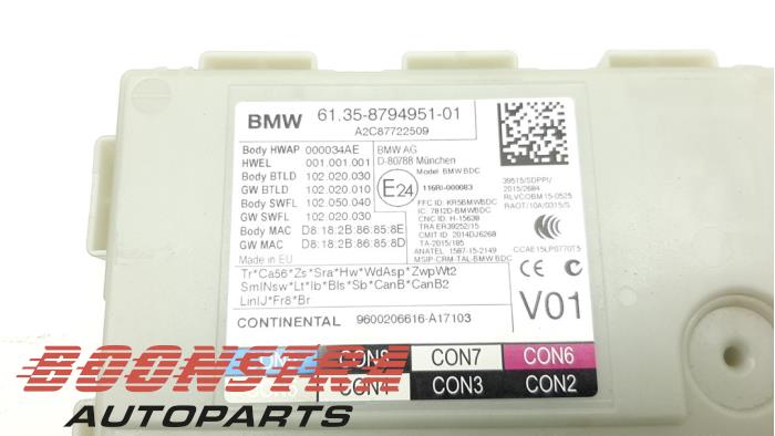 Computer Body Control van een BMW 5 serie Touring (G31) 530i 2.0 TwinPower Turbo 16V 2017