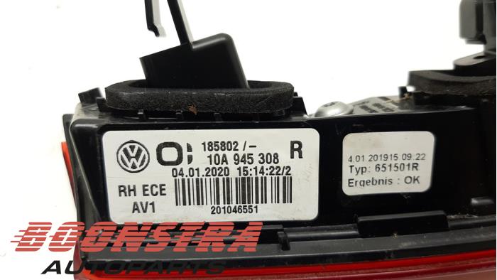Achterlicht rechts van een Volkswagen ID.3 (E11) 1st 2020