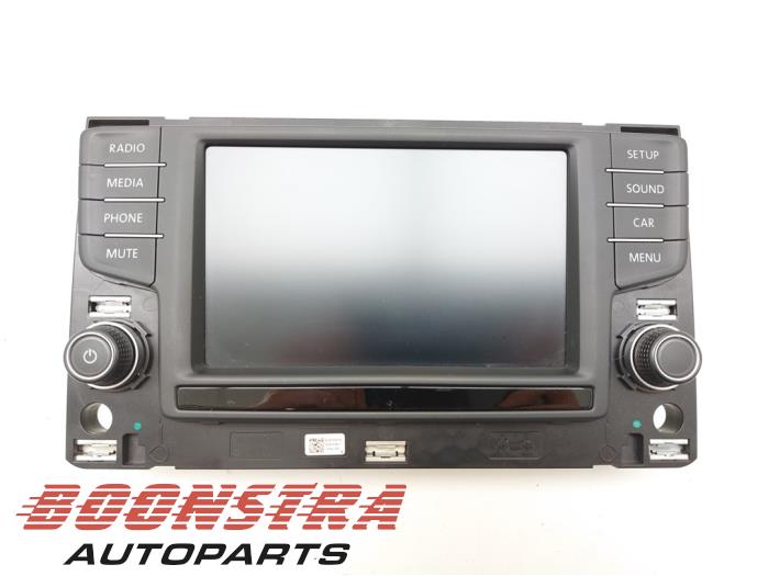 Gebruikte Display Interieur Volkswagen Touran (5T1) 2.0 TDI 150 Prijs € 114,95 Margeregeling aangeboden door Boonstra Autoparts