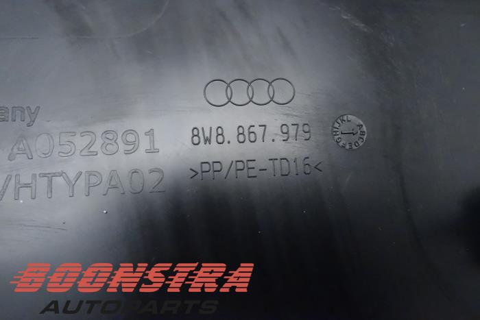 Bekleding Achterklep van een Audi A5 2021
