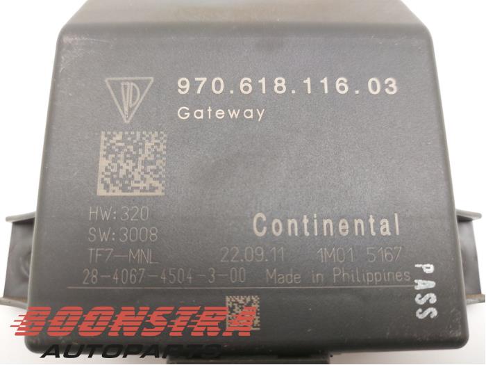 PORSCHE Panamera 970 (2009-2016) Gateway valdymo blokas 97061811605 22571615