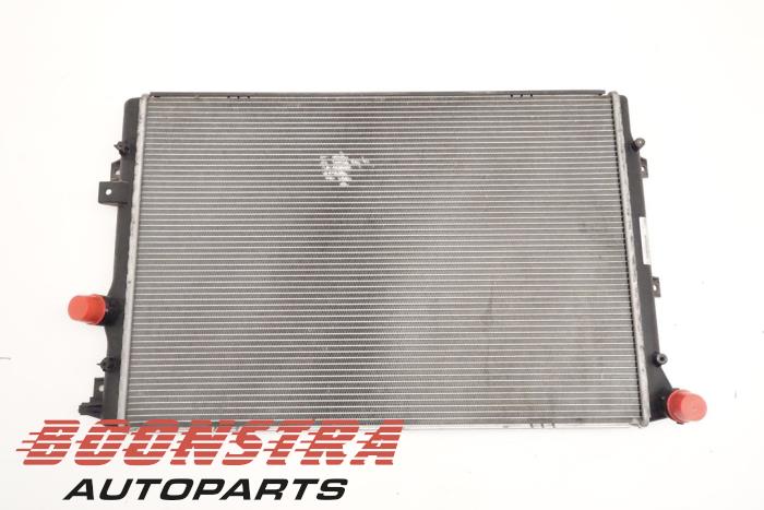 Gebruikte Radiateur Volkswagen Tiguan (5N1/2) 1.4 TSI 16V 4Motion Prijs € 49,95 Margeregeling aangeboden door Boonstra Autoparts