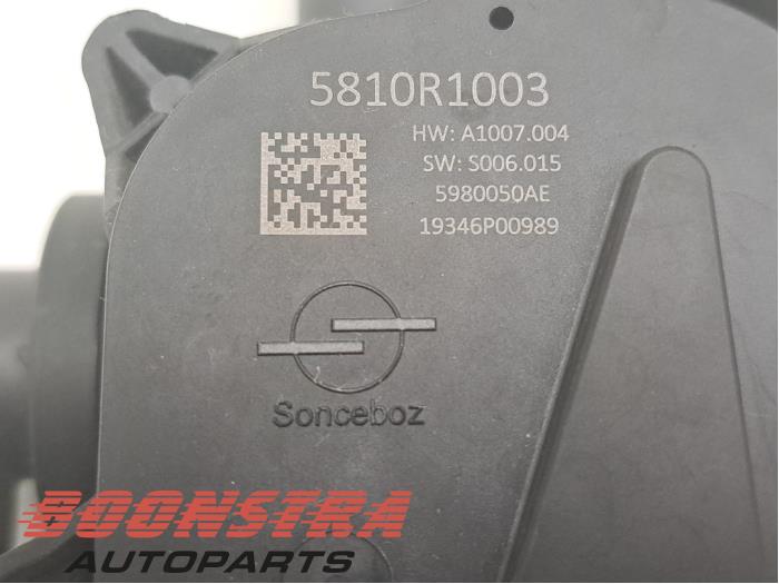 Koelvoeistof regelklep Elektrisch van een Porsche Taycan (Y1A) 4S 2020