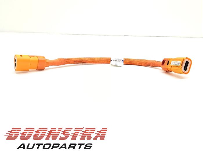 HV kabel (hoog voltage) van een Porsche Taycan (Y1A) 4S 2020