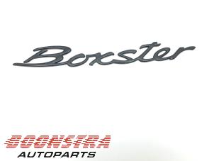Gebruikte Embleem Porsche Boxster (986) 2.5 24V Prijs € 24,95 Margeregeling aangeboden door Boonstra Autoparts