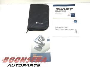 Gebruikte Instructie Boekje Suzuki Swift (ZA/ZC/ZD) 1.2 16V Prijs € 24,95 Margeregeling aangeboden door Boonstra Autoparts