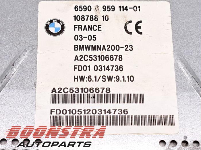 BMW 7 (E65, E66, E67) Navigacijos valdymo blokas 65909195223 22267148