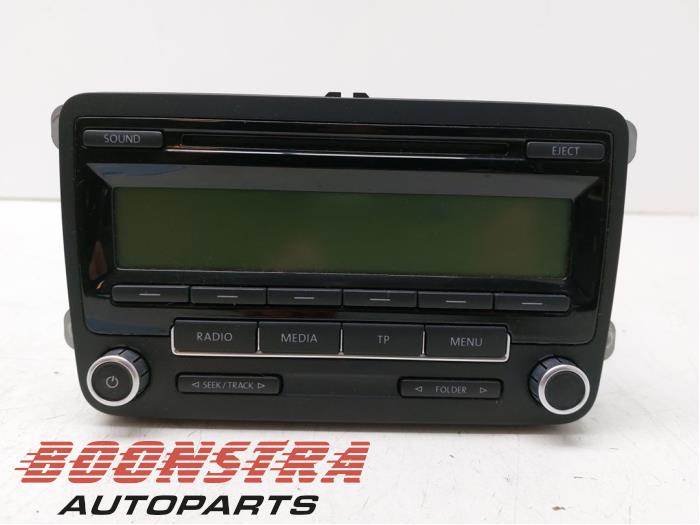 VOLKSWAGEN Tiguan 1 generation (2007-2017) Music Player Without GPS 5M0035186AA 23094322