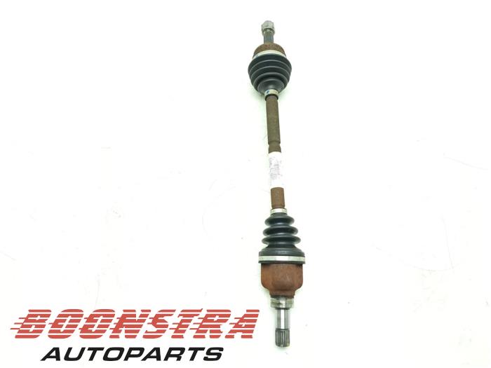 Gebruikte Aandrijfas links-voor Peugeot 208 I (CA/CC/CK/CL) 1.6 Vti 16V Prijs € 24,95 Margeregeling aangeboden door Boonstra Autoparts
