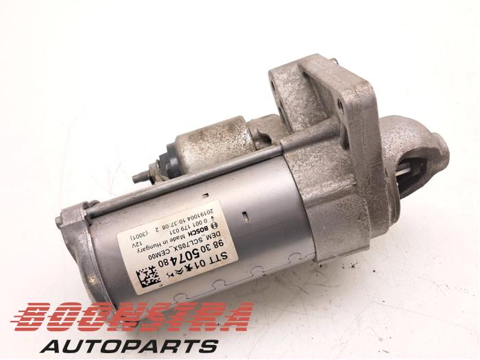 Gebruikte Startmotor Peugeot 208 II (UB/UH/UP) 1.2 Vti 12V PureTech 130 Prijs € 29,95 Margeregeling aangeboden door Boonstra Autoparts