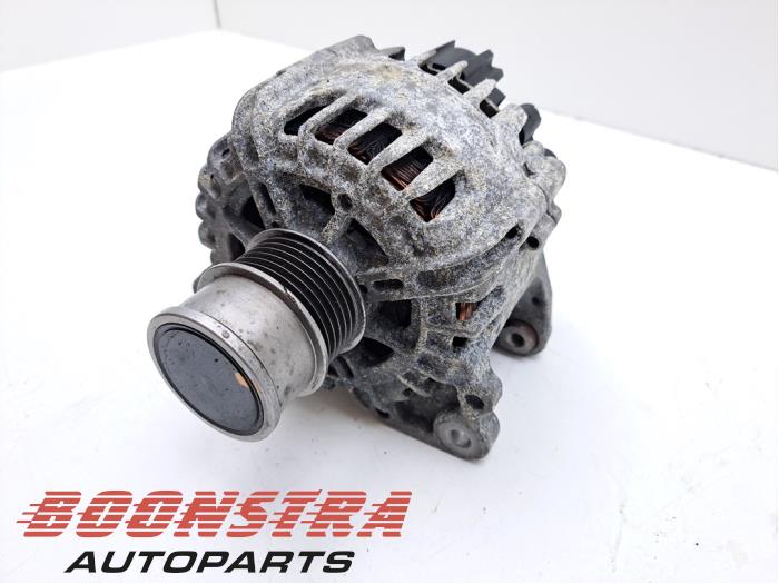 Gebruikte Dynamo Audi Q2 (GAB/GAG) 1.4 TFSI 16V Prijs € 29,95 Margeregeling aangeboden door Boonstra Autoparts