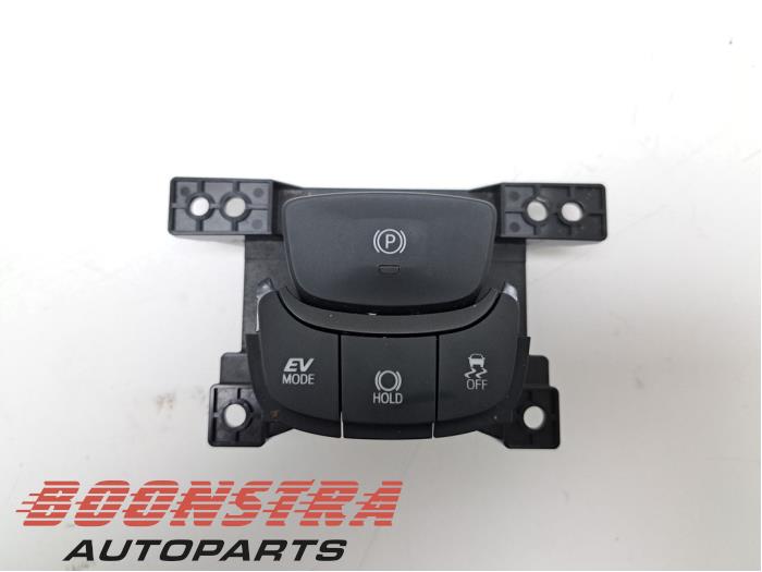 Handrem schakelaar van een Toyota C-HR (X1,X5) 1.8 16V Hybrid 2019