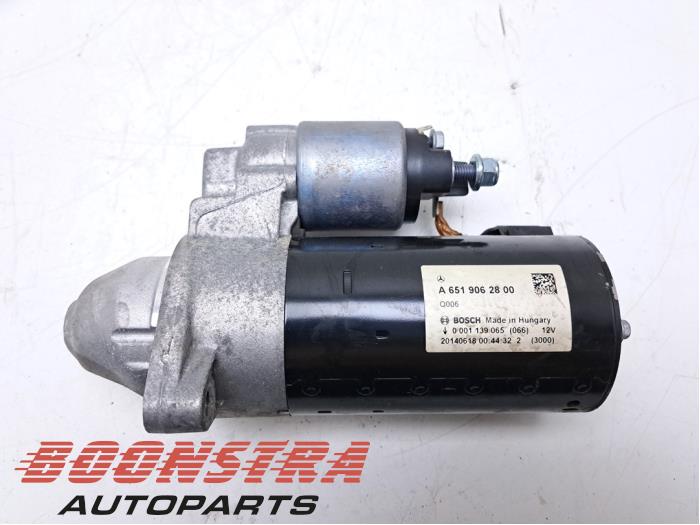 Gebruikte Startmotor Mercedes C (W205) C-220 2.2 CDI BlueTEC, C-220 d 16V Prijs € 29,95 Margeregeling aangeboden door Boonstra Autoparts