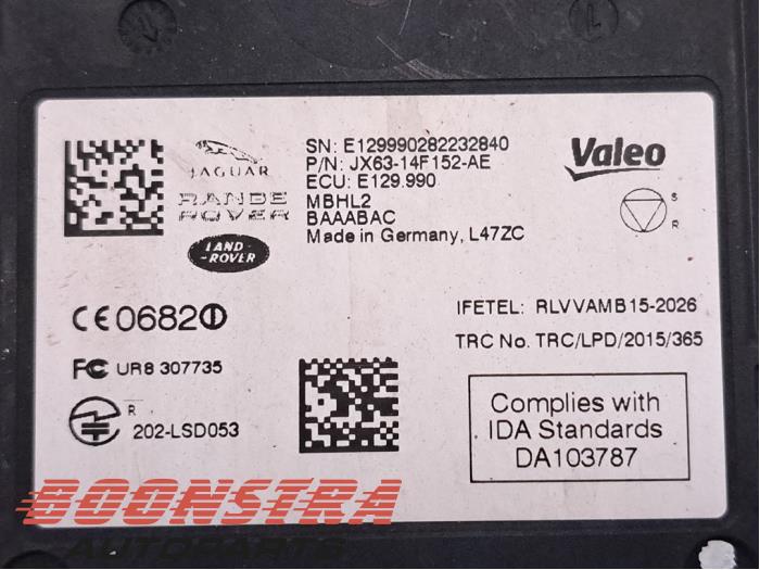 Dode hoek sensor van een Land Rover Range Rover Velar (LY) 3.0 D300 AWD 2018