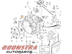 Gebruikte Automaatbak Volvo V60 II (ZW) 2.0 D4 16V Prijs € 825,62 Margeregeling aangeboden door Boonstra Autoparts