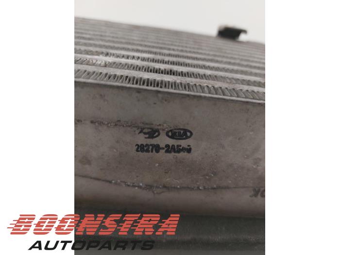 Intercooler van een Hyundai i40 (VFA) 1.7 CRDi 16V 2016