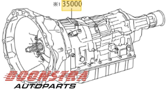 Gebruikte Automaatbak Lexus IS (E3) 250 2.5 16V Prijs € 600,00 Margeregeling aangeboden door Boonstra Autoparts