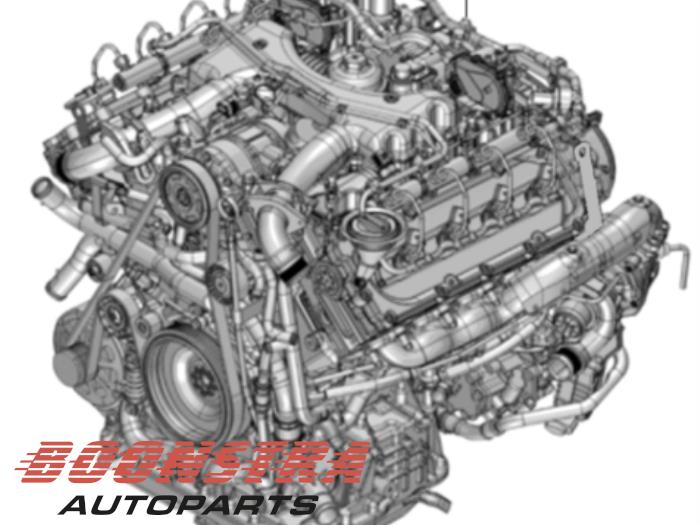 Gebruikte Motor Porsche Cayenne II (92A) 4.2 S Diesel V8 32V Prijs € 3.750,00 Margeregeling aangeboden door Boonstra Autoparts