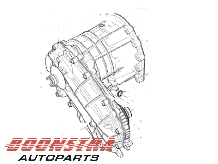 Gebruikte Transferbak 4x4 Porsche Cayenne II (92A) 4.2 S Diesel V8 32V Prijs € 1.995,00 Margeregeling aangeboden door Boonstra Autoparts
