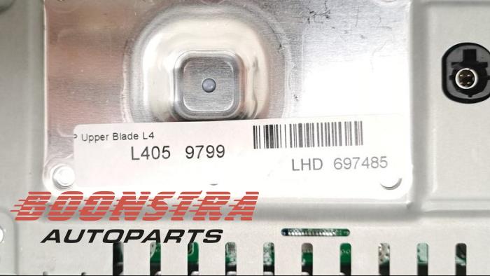 Display Interieur van een Land Rover Range Rover IV (LG) 4.4 SDV8 32V 2018