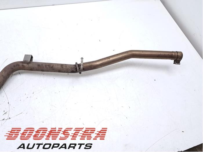 Uitlaat Einddemper van een Maserati Quattroporte VI 3.0 Diesel 2015