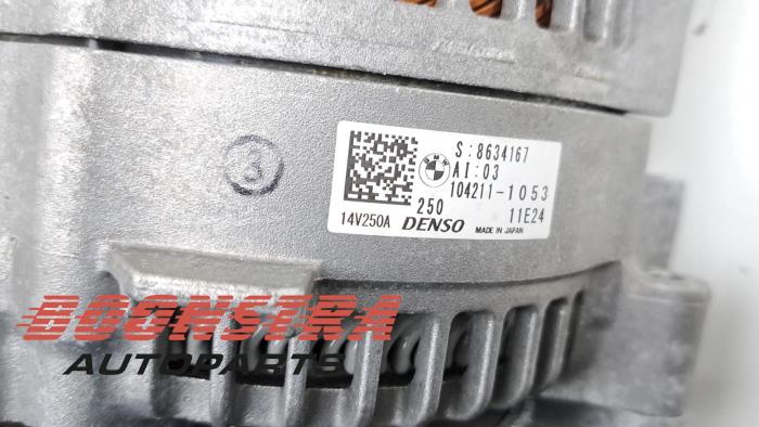 Dynamo van een BMW 2 serie (G42/G87) M240i xDrive 3.0 Turbo 24V 2022