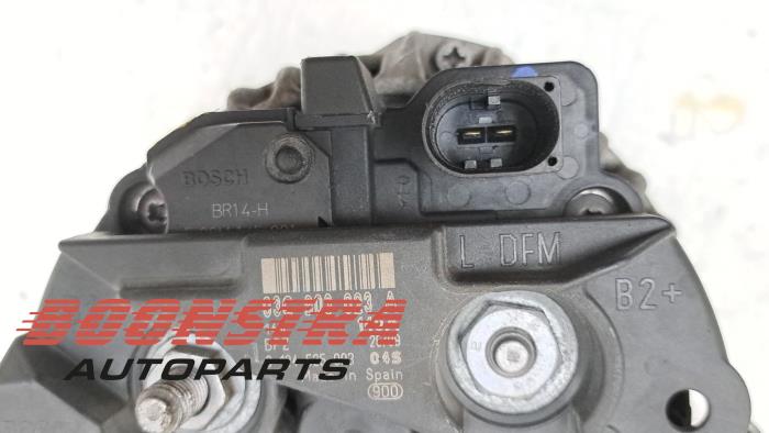 Dynamo van een Volkswagen Scirocco (137/13AD) 1.4 TSI 160 16V 2008